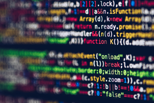Image of computer coding